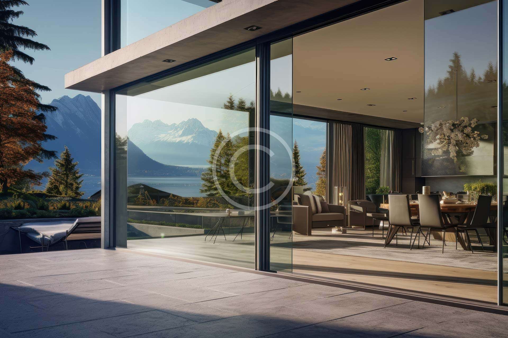 Glass porch